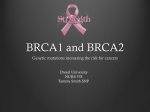 BRCA1 and BRCA2 - Amazon Web Services