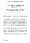 Symbolic Error Metric Determination for Approximate Computing