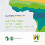 Africa`s climate opportunity: Adapting and thriving