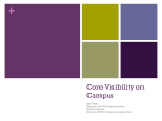Core Visibility on Campus - Proposed Website Improvements