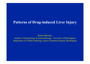 Patterns of Drug-induced Liver Injury