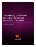 5 Marketing Must-Haves