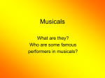 Musicals