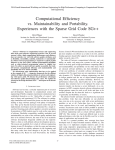 Computational Efficiency vs. Maintainability and Portability