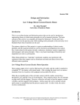 Design And Fabrication Of A Low Voltage Direct Current Electric Motor