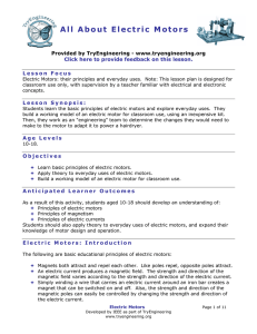 All About Electric Motors