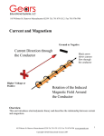 Current and Magnetism - Gears Educational Systems