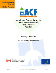 Nutrition Causal Analysis