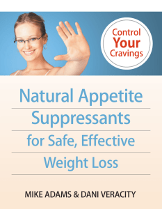 Natural Appetite Suppressants