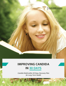 improving candida in 30 days
