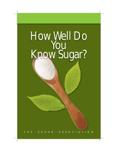 How Well Do You Know Sugar?