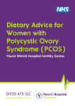 Dietary Advice for Women with Polycystic Ovary Syndrome (PCOS)