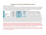 DIABETIC CAT FOOD COMPARISON CHART