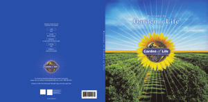 Garden of Life Product Catalog for 2006