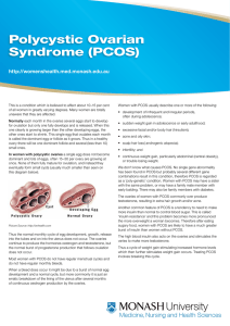 Polycystic Ovarian Syndrome (PCOS)