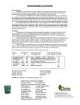 Worm Castings Information and Instruction Sheet