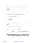 The European Market for Sea Vegetables