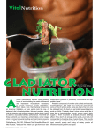 gladiator nutrition