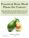 Practical Keto Meal Plans for Cancer