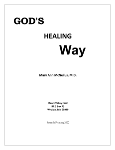 God`s Healing Way - A New You Ministry
