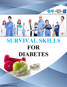 survival skills for diabetes