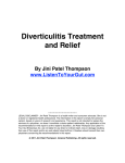 Diverticulitis Treatment and Relief