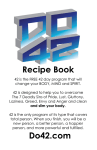Do42 Recipe Book - Divine Order Restoration Ministries