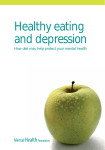 Healthy eating and depression