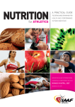 Nutrition for Athletics.