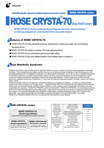 ROSE CRYSTA-70(Rose Petal Extract)