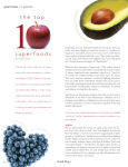 the top superfoods - Fruit Center Marketplace