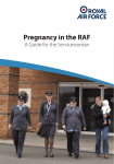 Pregnancy in the RAF A Guide for the Servicewoman