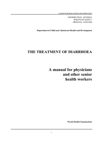 A manual for physicians and other senior health workers