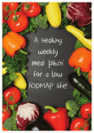 A healthy weekly meal ‘pitch’ for a Low