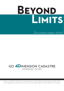 go 4Dimension cadastre