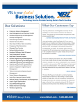 Our Solutions - VBL Technologies