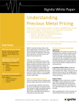 Understanding Precious Metal Pricing