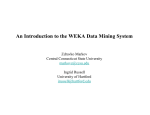 An Introduction to the WEKA Data Mining System