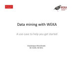 Data mining with WEKA