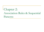 Chapter 2: Association Rules &amp; Sequential Patterns