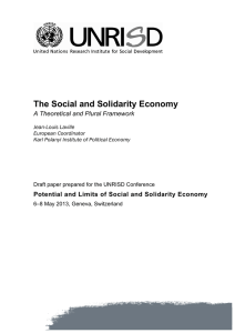 Économie solidaire, économie sociale : le cas français