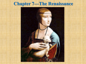 Chapter 7—The Renaissance