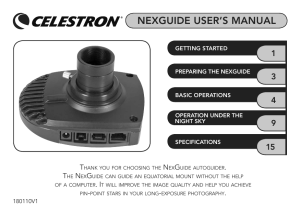 nexgUide User`s ManUal