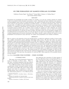 ON THE FORMATION OF MASSIVE STELLAR CLUSTERS