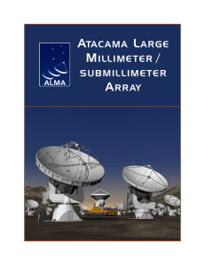 ATACAMA LARGE MILLIMETER / SUBMILLIMETER ARRAY