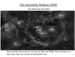 The Interstellar Medium (ISM)