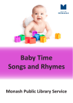 Baby Time Songs and Rhymes - Monash Public Library Service