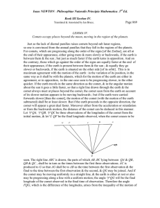 Isaac NEWTON: Philosophiae Naturalis Principia Mathematica. 3 Ed
