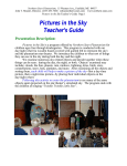 Pictures in the Sky Teacher`s Guide