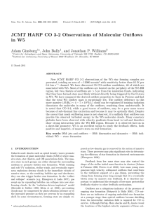 JCMT HARP CO 3-2 Observations of Molecular Outflows in W5